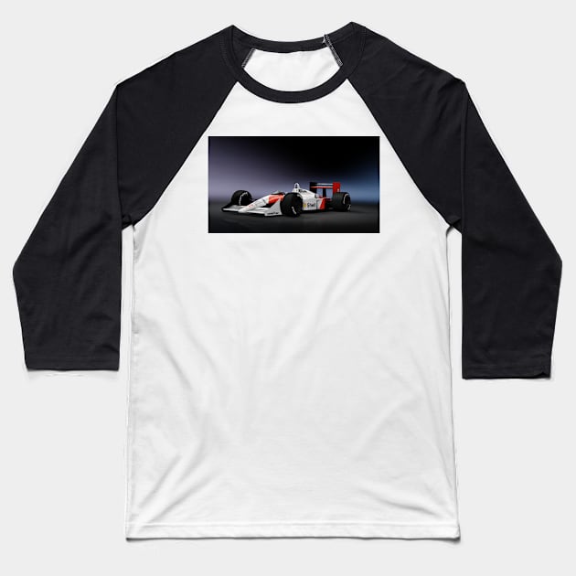 McLaren-Honda MP4/4 R02 Baseball T-Shirt by Z31Chris